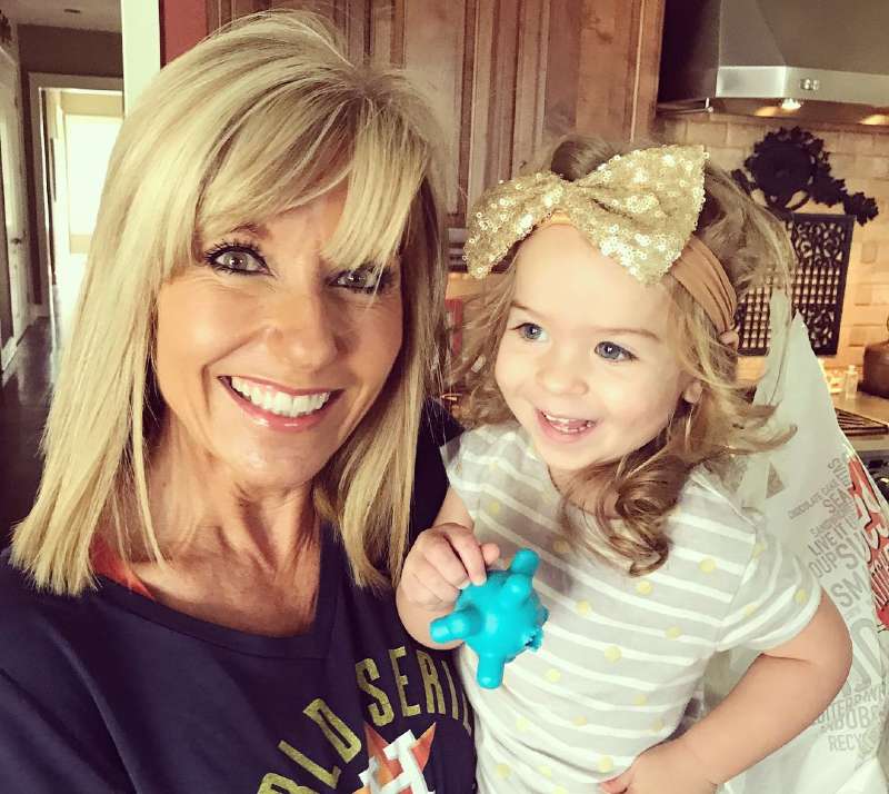 Beth Moore and her daughter with the precious smile