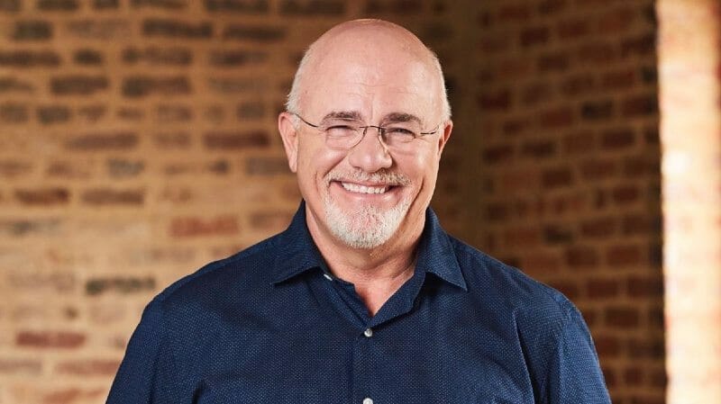 Dave Ramsey in his blue shirt