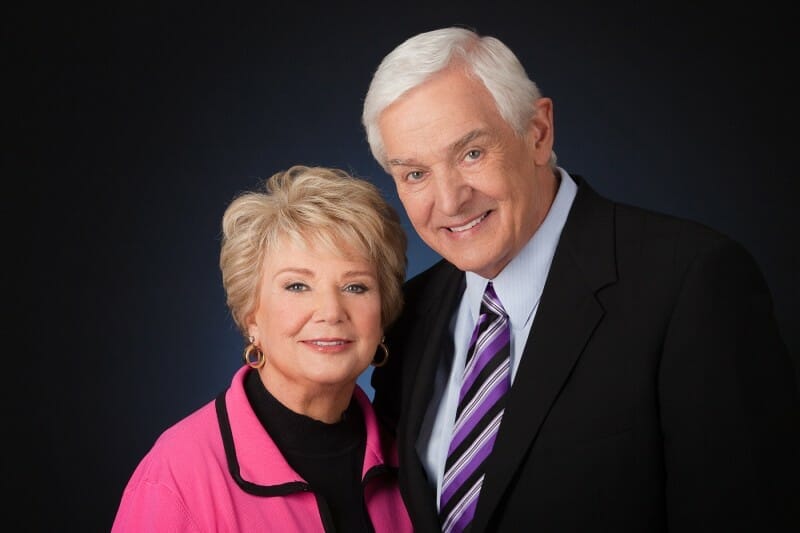 David Jeremiah with his lovely his wife