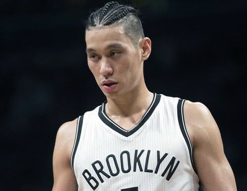 Jeremy Shu-How Lin during his basketball game