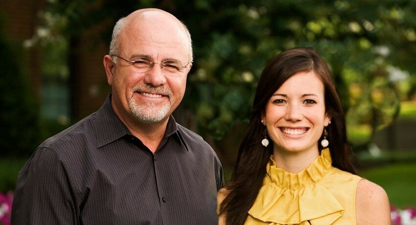 Rachel Cruze with devout evangelical Christian father, Dave Ramsey