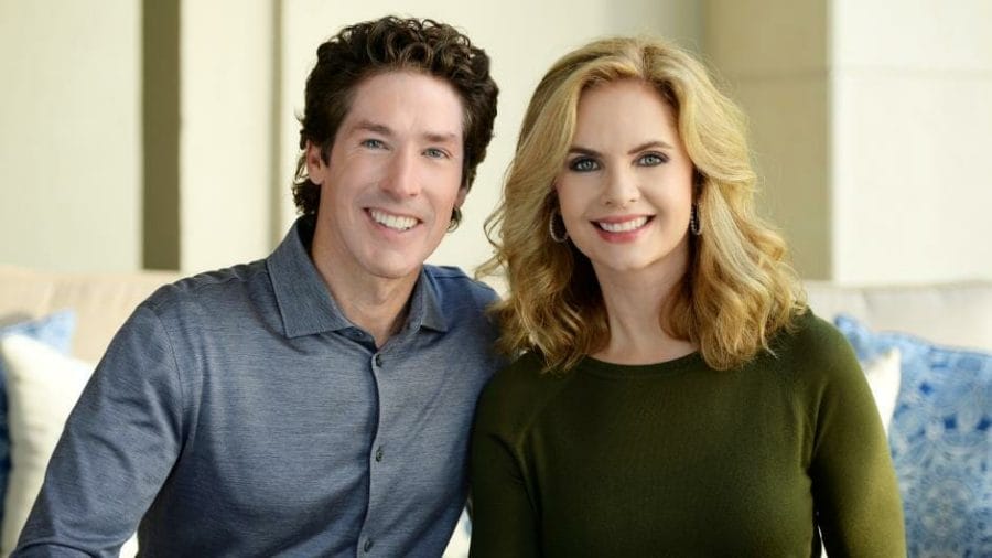 Joel Osteen and his wife Victoria Osteen together