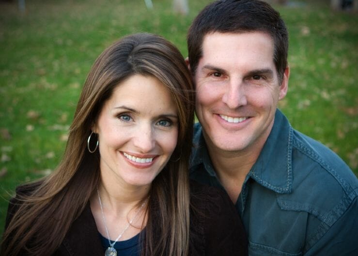 Craig Groeschel with his beautiful wife, Amy
