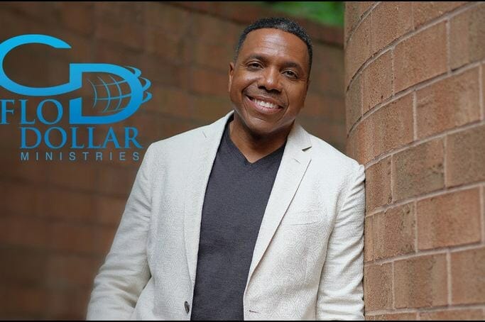 Images of a famous pastor, Creflo Dollar