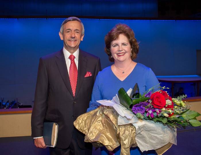 Robert Jeffress with his wife, Amy Lyon
