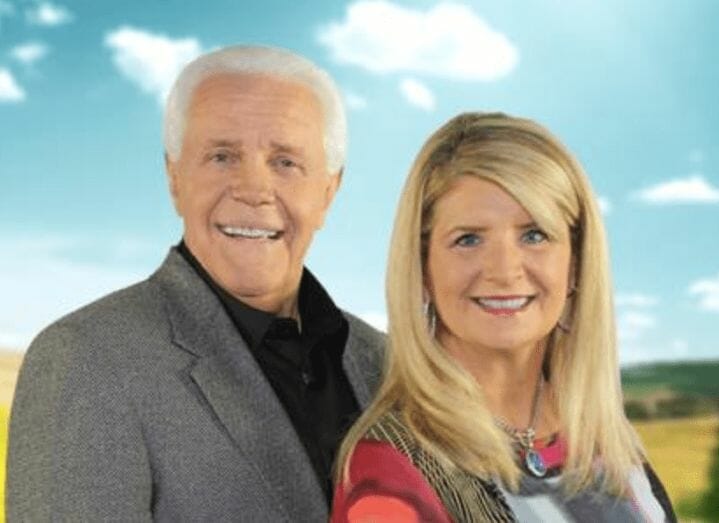 Jesse Duplantis with his wife, Cathy