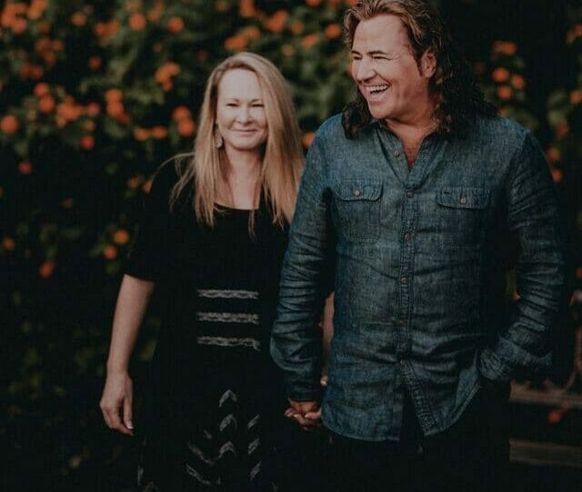 Kim Clement looking cheerful with his wife, Elizabeth