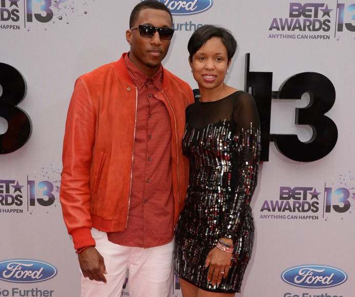 Lecrae with his wife, Darragh Moore