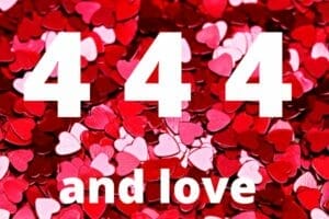 Image of 444 Angel Number meaning of love
